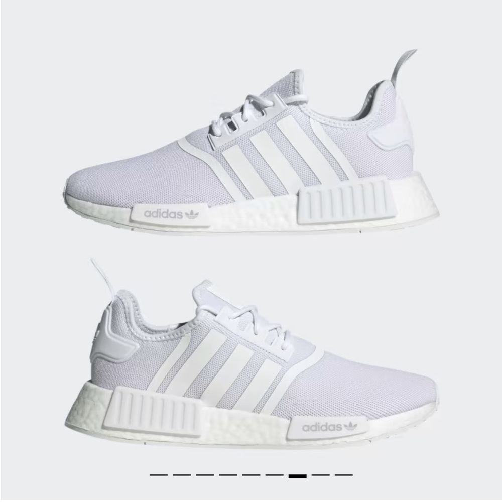 Adidas White NMD_R1 Shoes